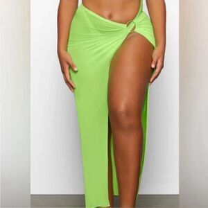 NWT SKIMS mesh coverup sarong 3X